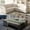 Beige, variant on QuzyAor 85.1" L-Shaped Sectional Sofa Couch, 5-Seat Pull Out Sleeper Sofa Bed (King Size) with USB Ports & Pockets, Teddy Fleece Apartment Furniture, Light Grey