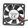 thumbnail image 4 of Ventilador de refrigeración de placa Base ANGGREK 2 uds DC24V Mini Ventiladores de Plástico, 4 of 8