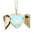 thumbnail image 1 of Muerte de esqueletos animales Collar colgante en forma de melocotón con alas Unbranded M, 1 of 3