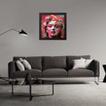 thumbnail image 3 of Stephen Chambers 20x20 Black Modern Wood Framed Wall Art Titled - Marilyn 7, 3 of 6