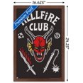 thumbnail image 2 of Netflix Stranger Things: Season 4 - Hellfire Club Wall Poster, 14.725" x 22.375" Framed, 2 of 4