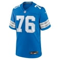 thumbnail image 2 of Men's Nike Connor Galvin  Blue Detroit Lions Team Game Jersey, 2 of 6