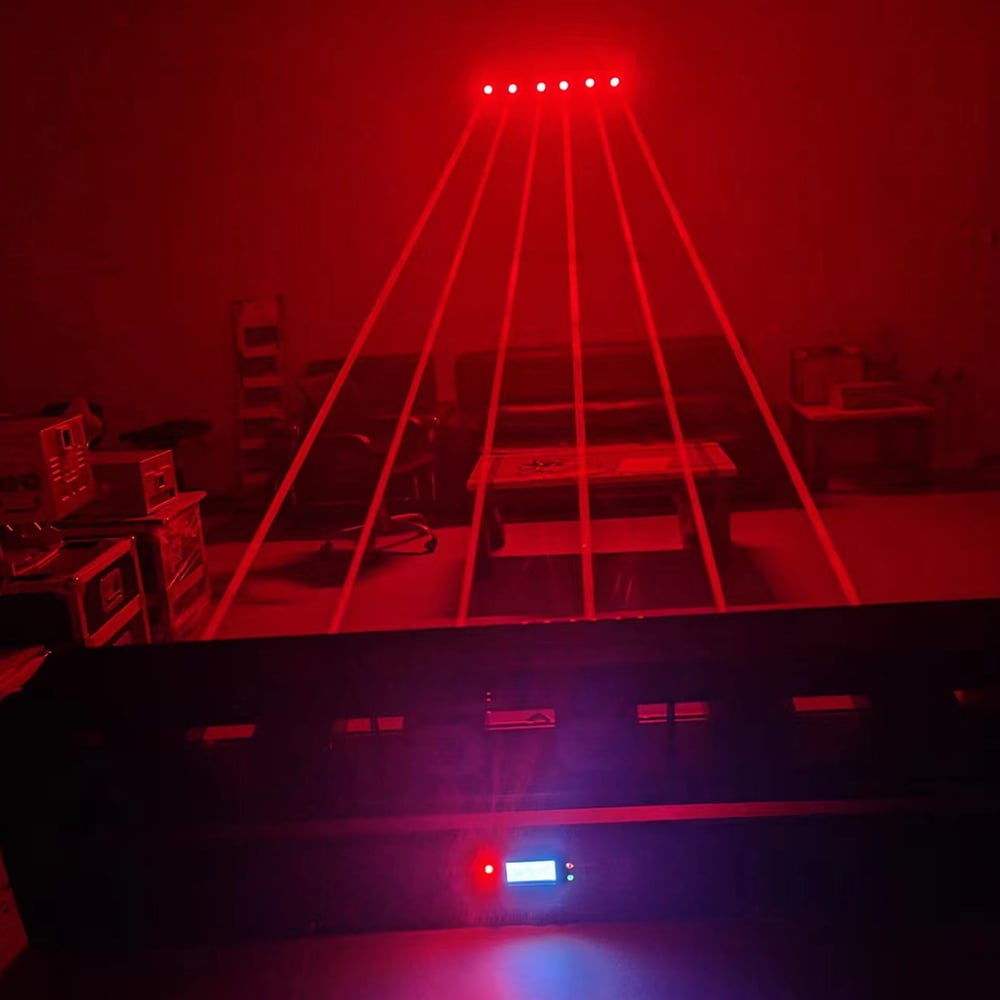 Full Color Changing RGB 6 Eyes Monster Beam Moving Head Stage Light