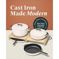thumbnail image 6 of Caraway 8-Piece Enameled Cast Iron Set - 10.5” Skillet, Grill Pan, 3.5 qt Braiser Pan, 6.5 qt Dutch Oven with Lid and Organizers - 3-Layer Enamel Coating - No Seasoning Required - Rust, 6 of 6