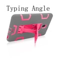 thumbnail image 3 of Mignova for Galaxy Tab A 8.0 SM-T380 Case.Hybrid Shockproof Rugged Anti-Impact Drop Protection Cover Built-In Kickstand For Samsung Galaxy Tab A 8.0 2017 SM-T380 T385(Gray/Pink), 3 of 7