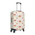 thumbnail image 3 of Balery Luggage Cover Flat Mushrooms Print Suitcase Covers for Luggage Elastic Washable Suitcase Protector Fits 18-32 Inch Luggage-X-Large, 3 of 9