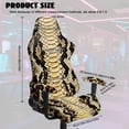 thumbnail image 4 of TSOVTHRID Snake Skin Scale Print 4 PCS Gaming Chair Covers Slipcovers Stretchy Gaming Chair Cover Set Anti-Dust Office Desk Chair Cover with Armrest Covers, 4 of 7