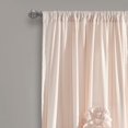 thumbnail image 3 of Panel de cortina para ventana Lush Decor Serena, 137 cm x 213 cm, rubor, 3 of 7