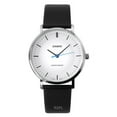 thumbnail image 1 of Casio Reloj Estándar Analógico con Correa de Cuero, Esfera Blanca y Movimiento de Cuarzo MTP-VT04L-7E para Hombre., 1 of 2