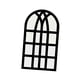 thumbnail image 3 of Espejo de Pared con Forma de Arco para Ventana, Espejo Decorativo de Acrílico para Montar en La Pared, Espejo de Pared Estilo Granja para Sala de Esta Negro, 3 of 9