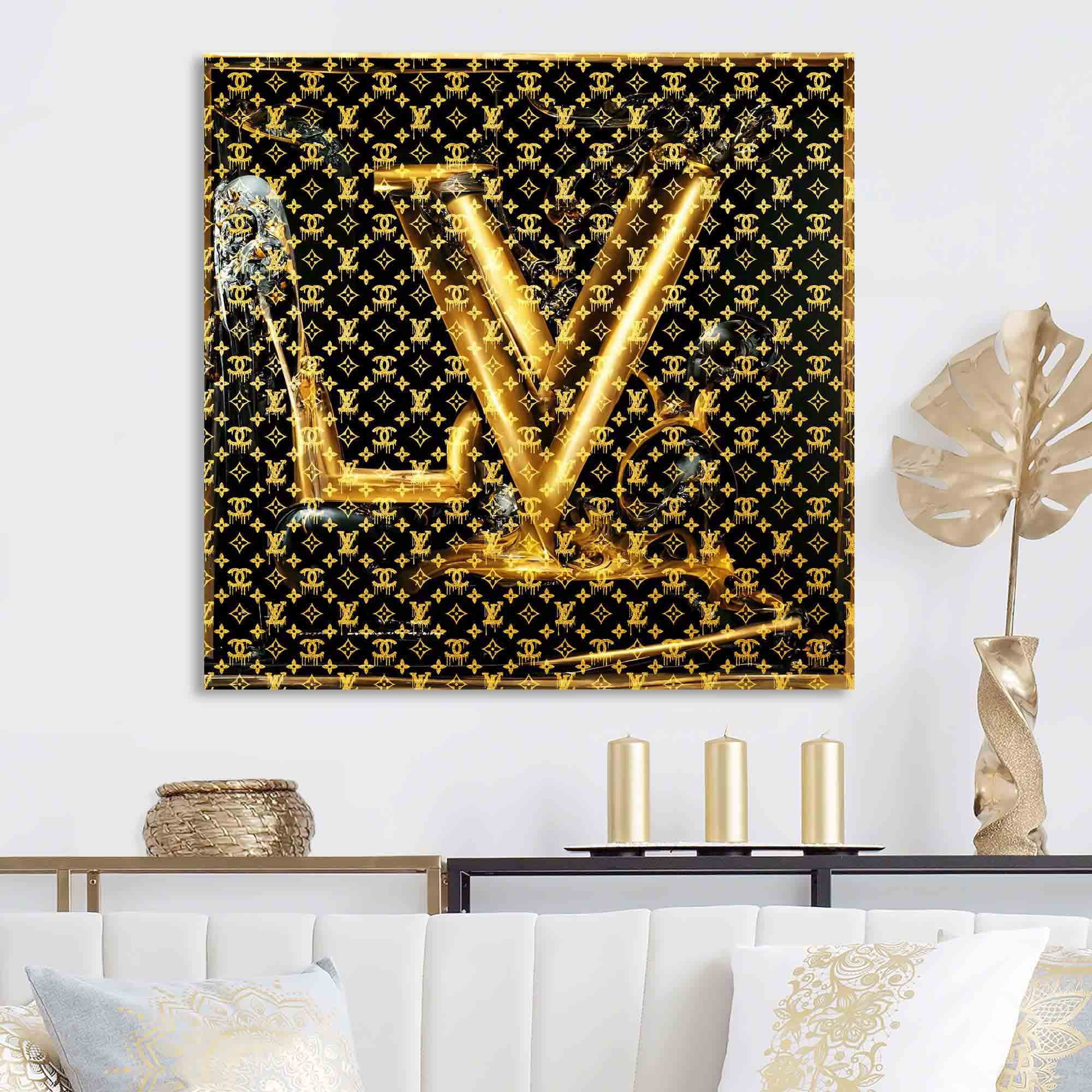 Designart Luxury Brand Design I Canvas Wall Art