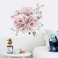 thumbnail image 6 of Splihome Removable Peony Flower Diy Pvc Wall Sticker Home Decal Mural Room Decor Diy, 6 of 9