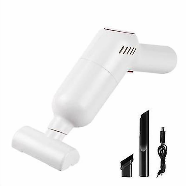 White Car Vacuum Cleaners Car Vacuum Cleaner Wireless High Power X3431_Perfect Gift