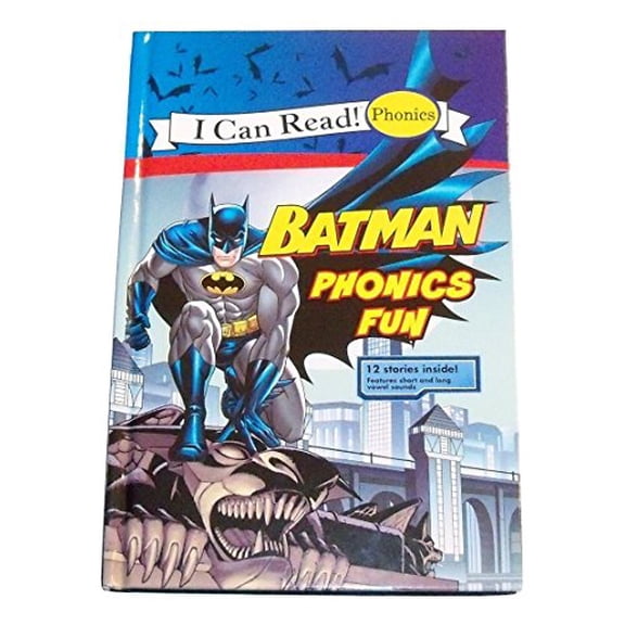 Pre-Owned I Can Read! BATMAN PHONICS FUN 12 Story Book DC Super Hero Stories Paperback