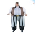 thumbnail image 2 of 1 disfraz inflable de pirata para cosplay, carnaval, Halloween, fiestas, actividades y accesorios., 2 of 5
