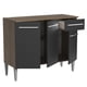thumbnail image 3 of Gabinete Bajo Cocina Madesa Emilly con Tarja Marrón Negro 105 cm, 3 of 9