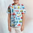 thumbnail image 2 of Hessimy Boys Tshirt Raglan Short Sleeve Shirt Cotton Blend Basic Tees Breathable Baseball T-Shirts Light Weight,Raglan Tee(Light Blue,12-13 Years), 2 of 5