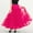 Hot Pink, variant on Mgmyaa Women's Tulle Long Skirt High Waisted Puffy Prom Skirt Mesh Ballerina Skirt Flowy Layered Formal Party Tiered Skirt