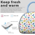 thumbnail image 3 of Reusable Butterfly Lnsulated Lunch Bag for Women & Men - Leakproof Water-Resistant Cooler Tote, Large Capacity for Work,Travel,Picnic,Beach & Office., 3 of 4