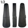 thumbnail image 2 of Violin Case 1/2 Size Professional Triangular Shape Violin Hard Case -Silver Inside Violin Parts New, 2 of 5