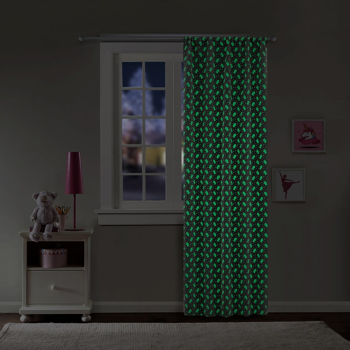 Details about   Dreamworks HOME Window Panel Cutains Kids Decor
