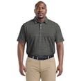 thumbnail image 5 of Ben Hogan Performance Men's & Big Men's Windowpane Jacquard Short Sleeve Golf Polo Shirt, Sizes S-4XLT, 5 of 8