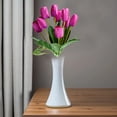 thumbnail image 6 of Xinwennn Single Flower Flower Decoration Flower 9 Head Flower Bouquet Silk Flower Bouquet Artificial Hanging Flowers Outdoor, 6 of 8