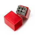 thumbnail image 3 of Stamp Punch Set Carbon Steel Leather DIY Metal Stamp Tool Letter Punch Set, 3 of 6