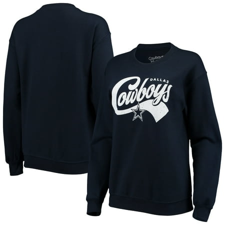 Dallas Cowboys Women's Penelope Pullover Sweatshirt - Navy