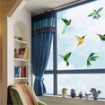 thumbnail image 1 of Xihbxyly Adhesivo de Pared de Colibrí, Pvc Extraíble, Fácil de Despegar y Pegar, Versátil para Sala de Estar, Coche, Azulejos, Vidrio, Hogar y Oficina, Personalización Diy, Incluye 1 Juego., 1 of 2