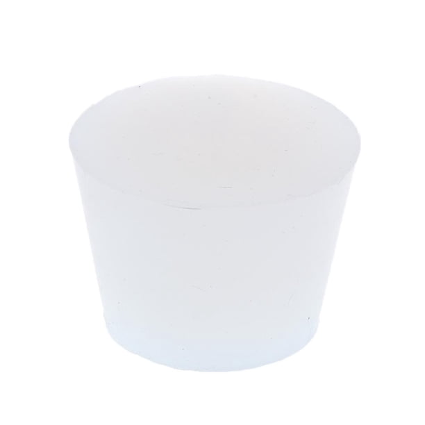 Tapones de silicona para laboratorio, tapones para matraces y tapones cónicos para tubos de ensayo. 32-42 cm