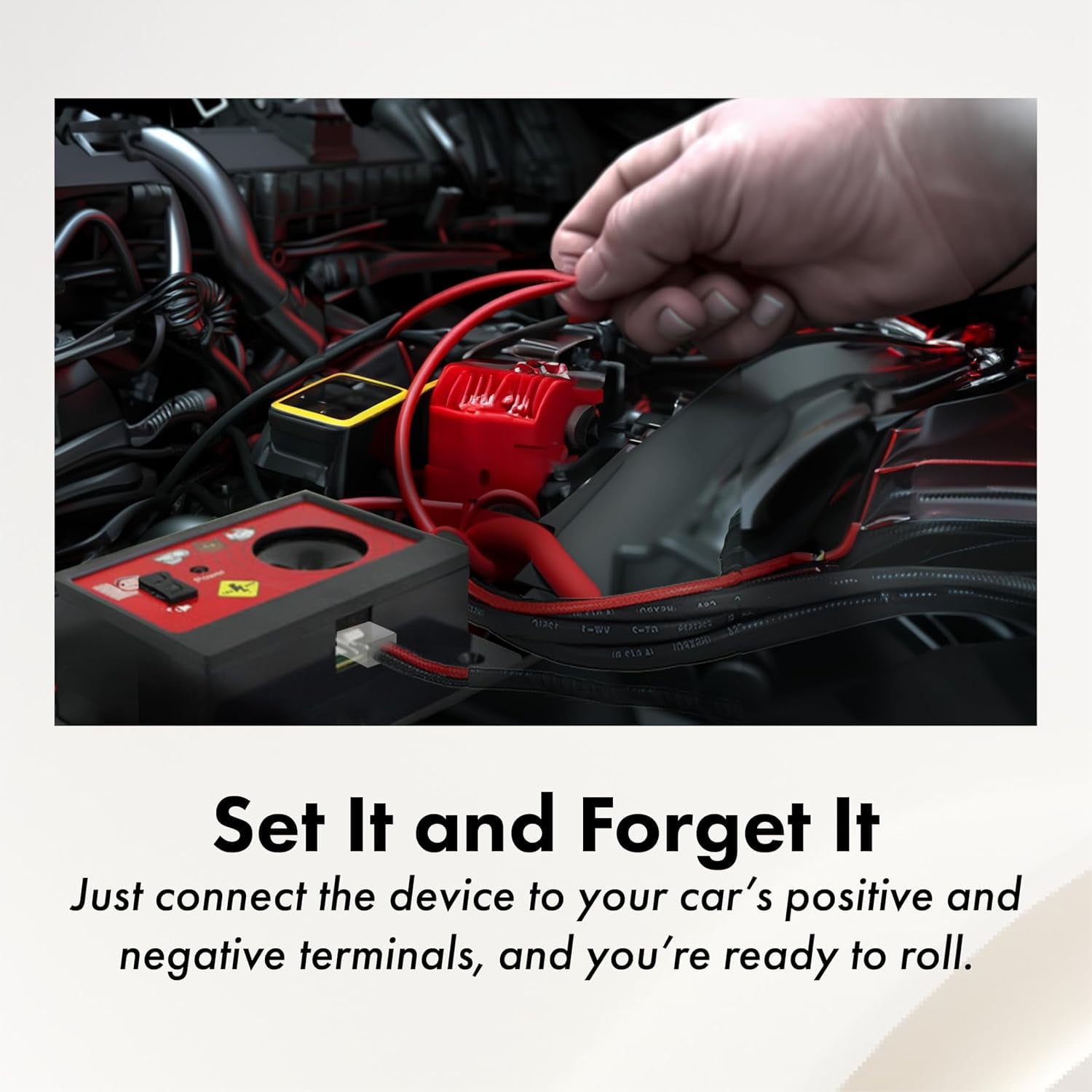 DigiMax Outdoor Car Engine Rodent Repeller Ultrasonic Pest Control Weather Heat Resistant Mice Rat RV Trucks Tractors Vehicle Van SUV Under The Hood Mouse Squirrels Cats Deterrent ratón rata