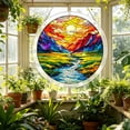 thumbnail image 5 of Beforeyayn Acrylic Puzzles Suncatcher Window Hanging, 83 Pieces 7.4 Inch Puzzle For Gift Lovers, Window Or Garden, Acrylic Suncatcher Decor For Women Men Mom Birthday, 5 of 6