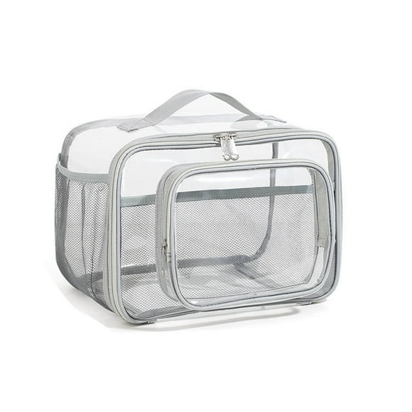 Bolsa térmica térmica para el almuerzo, ideal para picnics en el trabajo y la playa. Contenedor hermético con correa ajustable para guardar comidas fácilmente. Aestivo | Gris | AESTIVO