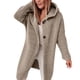 thumbnail image 4 of Gorro de punto 2022 con capucha, temperamento, cárdigan suelto, suéter de mujer, ropa de mujer de talla grande, ajustado para mujer, 4 of 5
