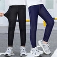 thumbnail image 5 of GYRATEDREAM Kid Girls Stretch Denim Legging Teen Soft Breathable High Waist Stretch Long Pant Snug Fitting Jeans Legging Trouser for 5-15 Years, 5 of 5