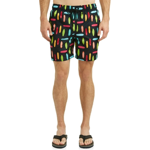Men's Novelty 6Inch Swim Short, up to Size 5XL