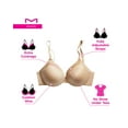 thumbnail image 6 of Maidenform T-Shirt Bra Comfort Devotion Tailored Full Coverage Smoothing Women's 09436, 6 of 7
