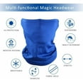 thumbnail image 3 of LNGOOR Cooling Neck Gaiter Tube Scarf Face Bandana Motorcycle Cycling Bandanas, 3 of 8