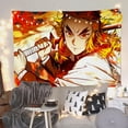 thumbnail image 5 of Demon Slayer Tapestry Prevalent Party Banner for Valentine Gifts (78.74x59.05inch), 5 of 8