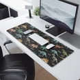 thumbnail image 2 of Long Mouse Pads for Desk,Black Cartoon Dinosaurs Infos Pattern Desk Mats on Top Of Desks, Desk Mouse Pad Extra Large with 3mm Non-Slip Base and Stitched Edge for Gaming,Office,Work,Home 31.5"x11.8", 2 of 6