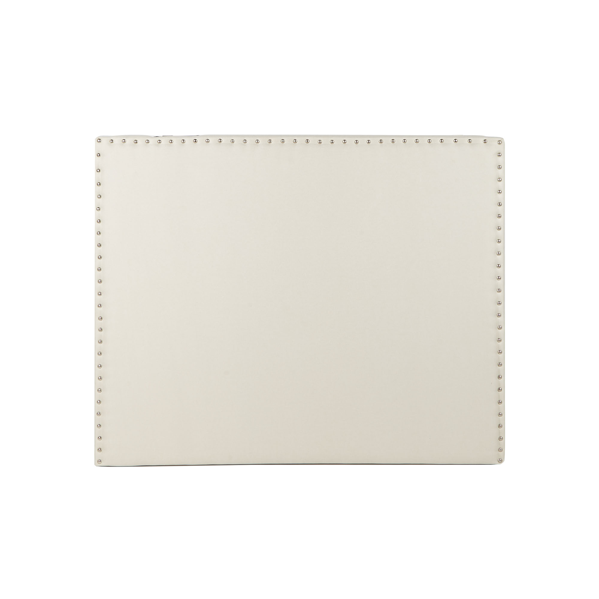Mainstays Modern Upholstered Polyester Twin Headboard, Vanilla Finish - image 4 of 5