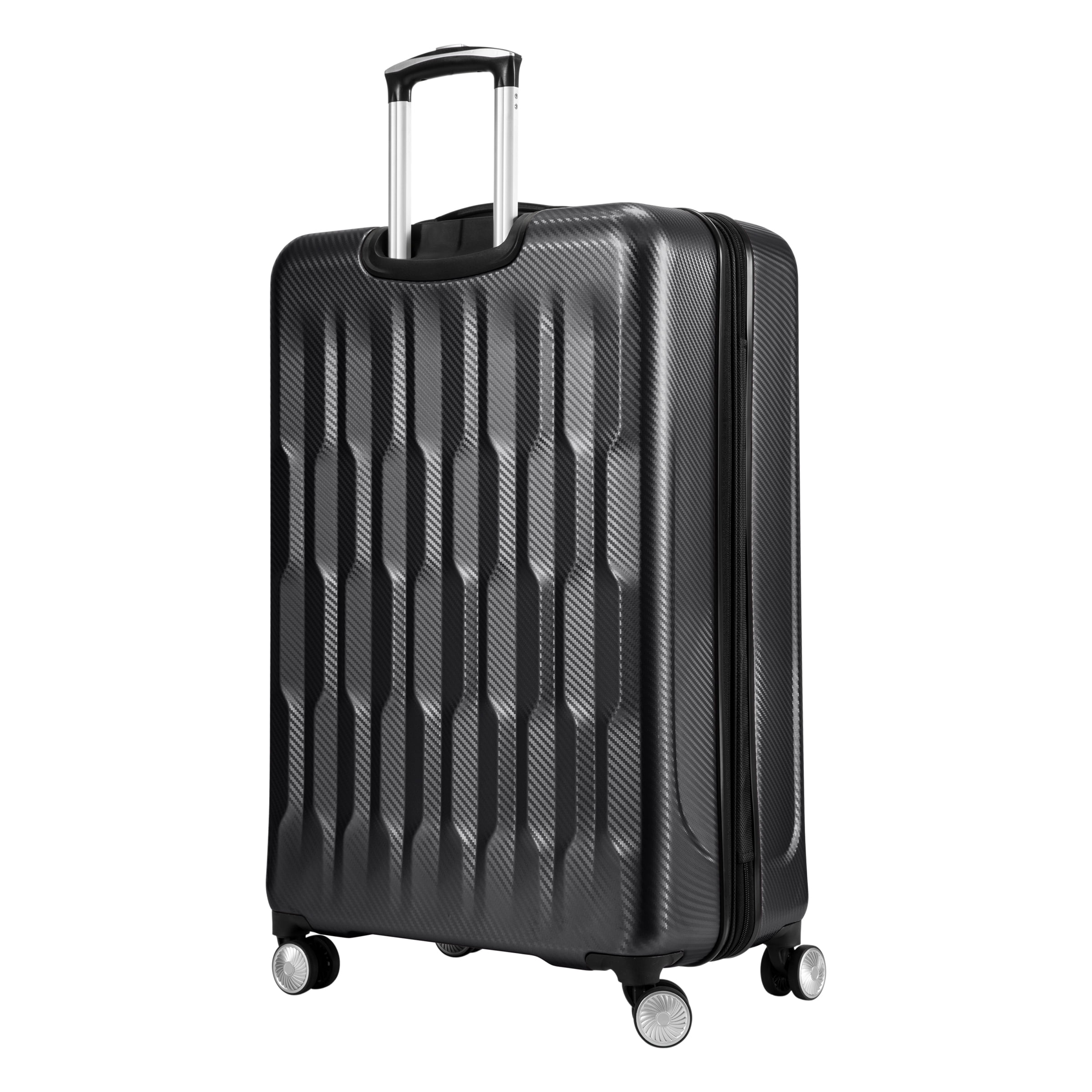 Ricardo Beverly Hills Anchor Bay Hardside 29" Expandable Checked Spinner Luggage, Charcoal