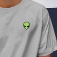 thumbnail image 5 of Dalix Alien Relaxed Heavy Cotton Short Sleeve Summer Tee Mens in Stone 3XL XXX-Large, 5 of 5