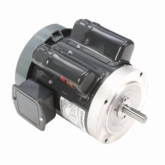 Leeson Motor,1/2 HP,1,725/1,425 RPM,115/200-240 5KCR46MN0093