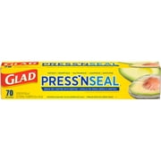 Glad Pressn Seal Plastic Food Wrap, 70 Square Feet