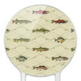 thumbnail image 3 of Acrylic Fish and Crossed Fishing Rods Cake Topper Party Decoration for Wedding Anniversary Birthday Graduation, 3 of 7