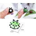 thumbnail image 2 of Ladybug Refrigerator Magnets Kitchen Magnets Office Magnets for Whiteboard & Dry Erase Board, Cute and Colorful Insect Design (12pcs per Set), 2 of 5