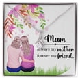 thumbnail image 1 of Mum Always my Mother Alluring Ribbon Necklace, 1 of 7