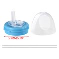 thumbnail image 2 of Kyusrd Couvercle de Boisson en Plastique Réutilisable avec Paille, 2 of 3